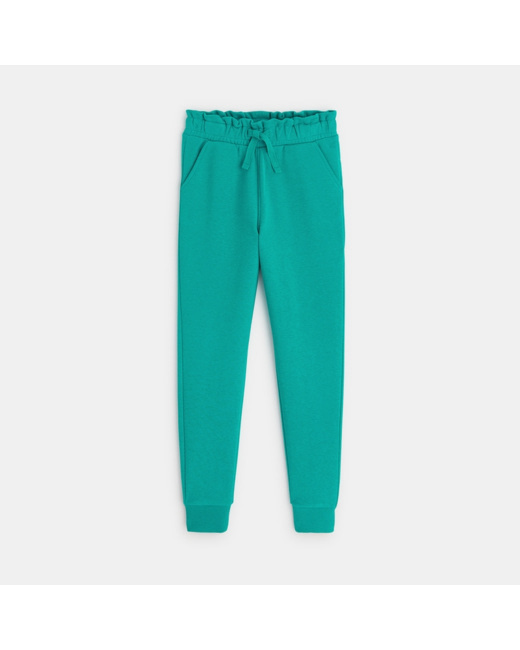 Pantalon de jogging confort vert fille