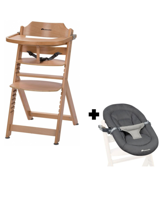 Chaise haute évolutive 2-en-1 timba