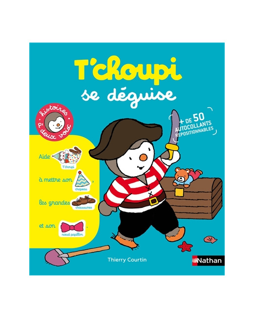 Livre T'choupi se déguise