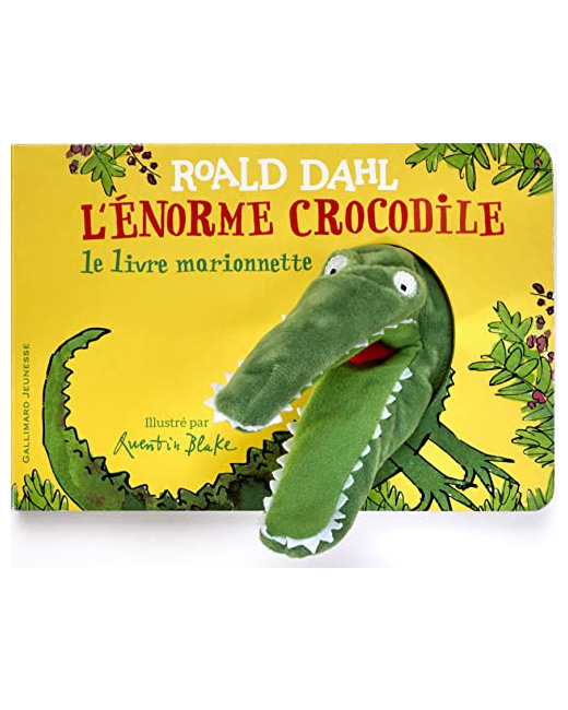 Livre L'Enorme Crocodile - Livre Marionnette