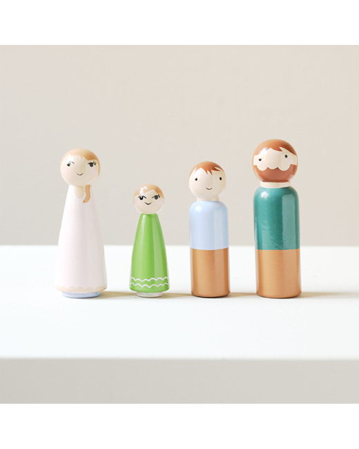 Figurines pour maison de poupées Ma Petite Famille Amaranthe