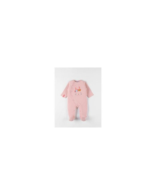 Pyjama 1 pièce fleuri en jersey