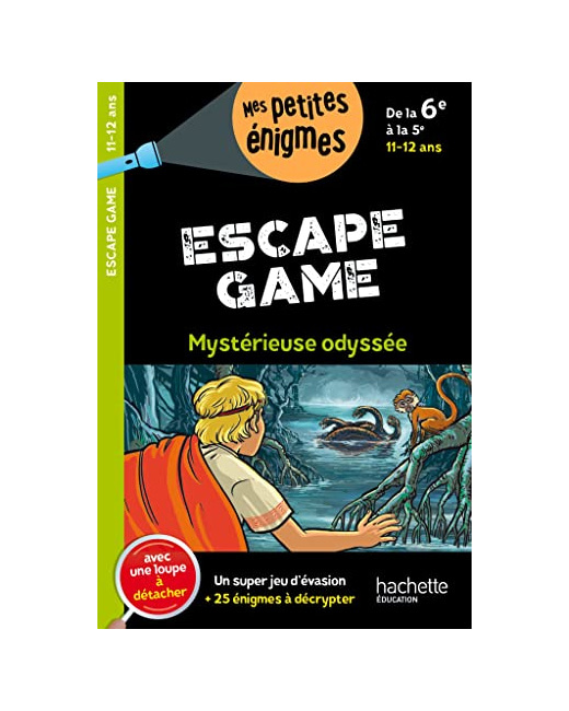Escape Game de la 6e à la 5e - Cahier de vacances 2023