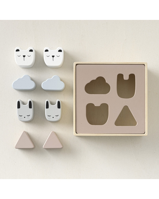 Boîte À Formes En Bois - Lapin