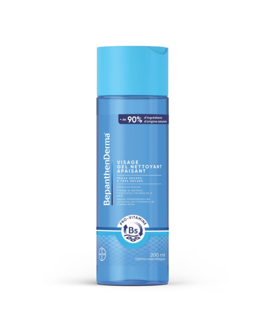 BepanthenDerma Visage gel nettoyant apaisant