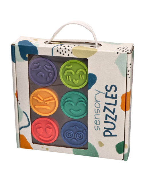 Puzzles sensoriels émotions Montessori
