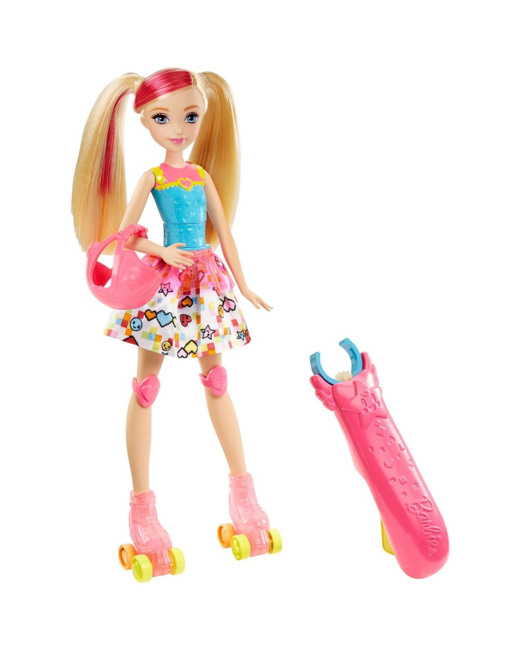 Barbie Ultra Chevelure Tête À Coiffer, Cheveux Bruns Frisés Avec Mèches  Arc-En-Ciel, Accessoires Color Reveal, Jouet Enfant