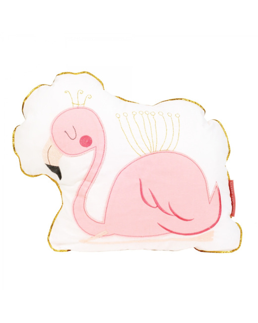 Coussin Flamant rose