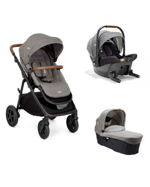 Poussette trio alore  + siège auto sprint + nacelle ramble xl 