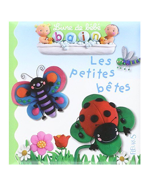 Livre de bain Les petites bêtes