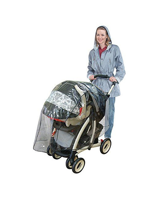 Habillage pluie universel pour poussette