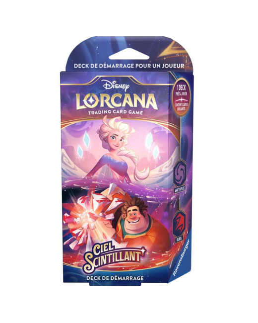 Disney Lorcana Set 5: Starter Améthyste - Rubis - de 8 ans