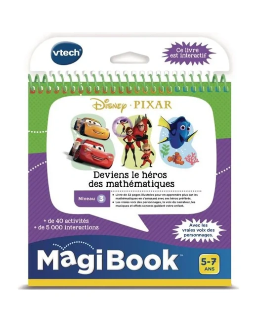 Magibook - Deviens le héros des mathématiques Pixar