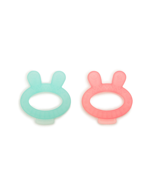 Arty Baby - Anneau de dentition Lapins + boite