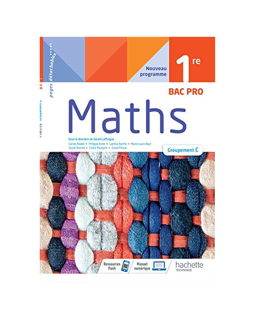 Mathématiques 1ère Bac Pro groupement C - cahier de l'élève - Éd. 2021