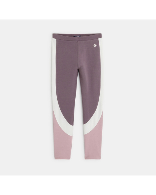 Leggings de sport gris fille