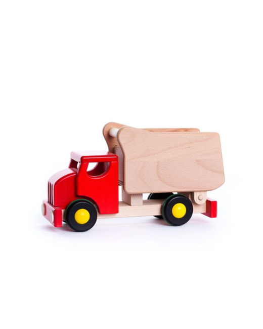 Jouet en bois - Camion benne