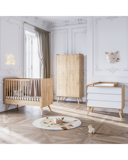 Chambre bébé 3 éléments Vintage