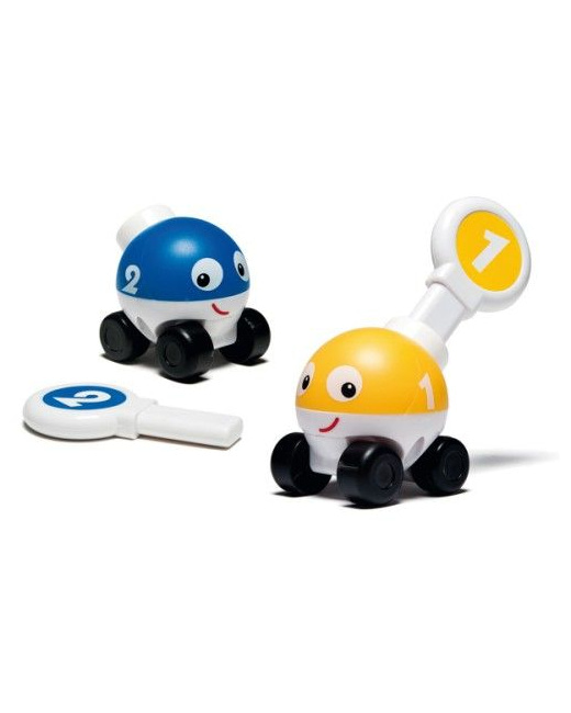 Deux voitures à clé Bubble Car