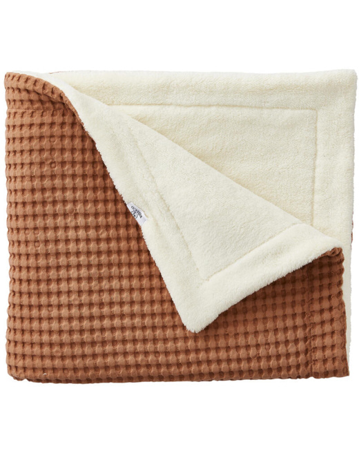 Maxi couverture coton gaufre