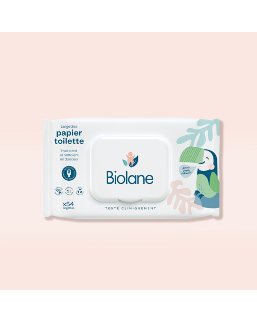 Lingettes papier toilette