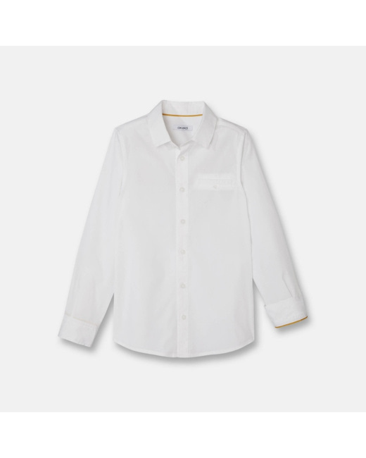 Chemise blanche garçon