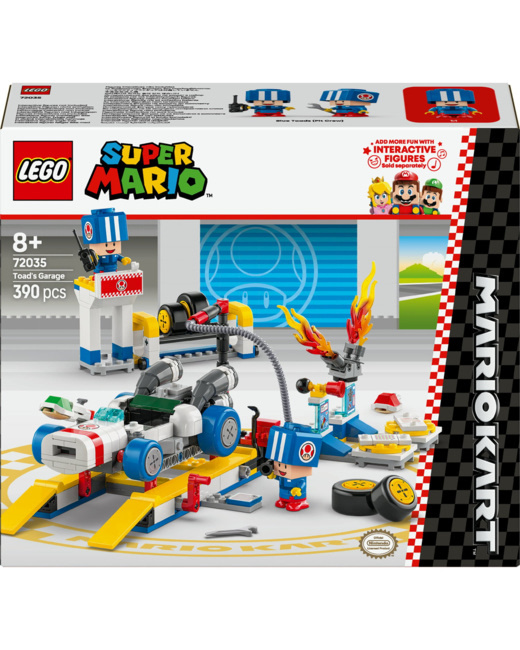 Mario Kart Garage de Toad Super Mario