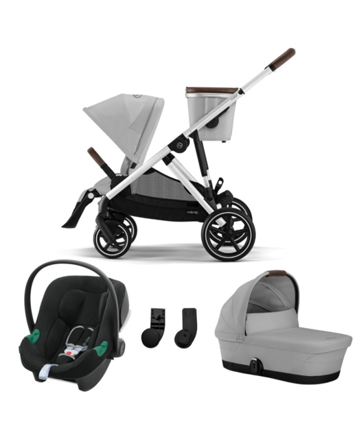 Poussette trio gazelle s + siège auto aton b2 i-size + nacelle s