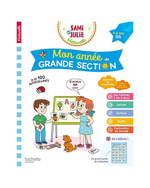 Mon année de Grande Section avec Sami et Julie 5-6 ans