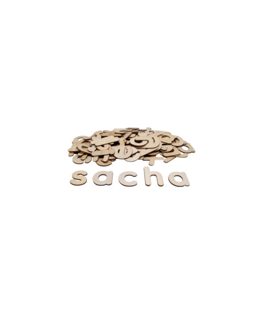 Lettres En Bois - Minuscules