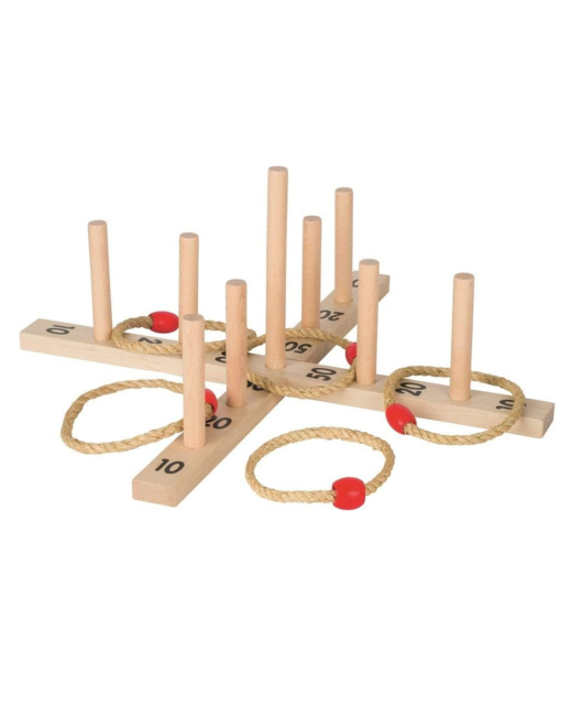 Jeu de lancer d'anneaux