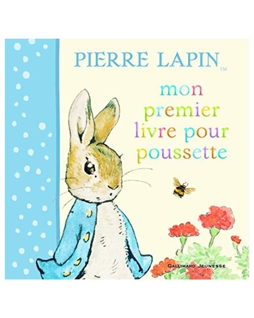Livre Mon Premier Livre Pour Poussette Pierre Lapin