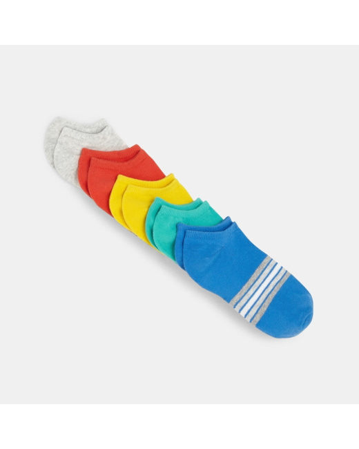 Socquettes rayées (lot de 5) garçon