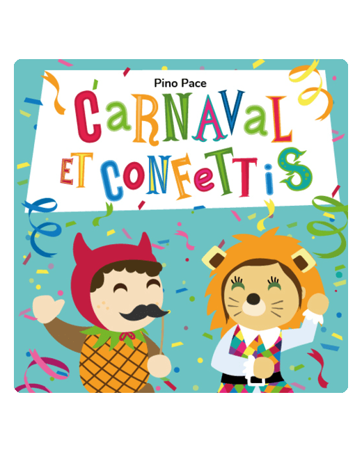 Livre audio enfant - Carnaval et confettis