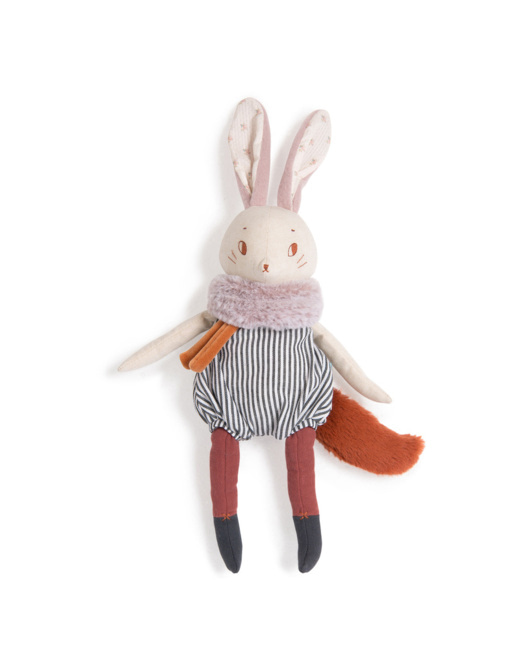 Grand lapin plume Après la pluie