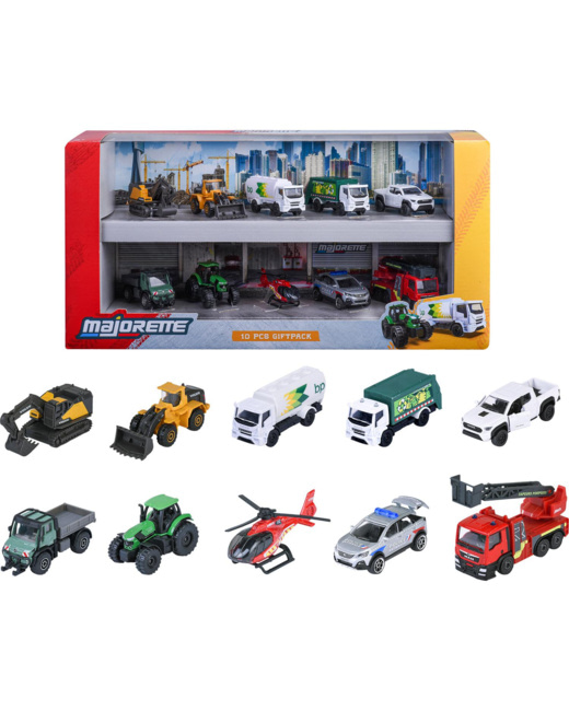 Majorette City 10 pièces Giftpack Majorette