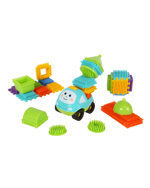 24 blocks à construire et 1 voiture - Buildibul