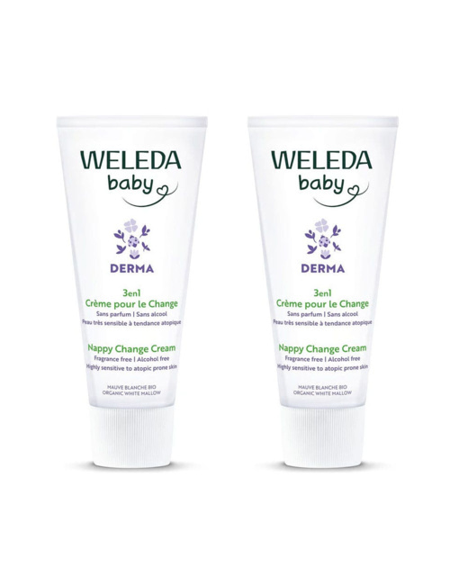 Duo crème pour le change 3en1 bébé Derma