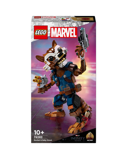 Marvel Rocket et bébé Groot