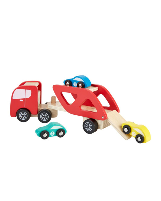 Camion transporteur en bois