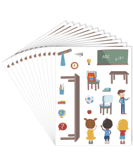 Gommettes En Papier - Dans Ma Classe