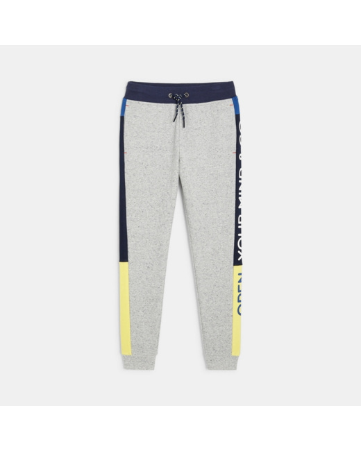Pantalon de jogging gris garçon