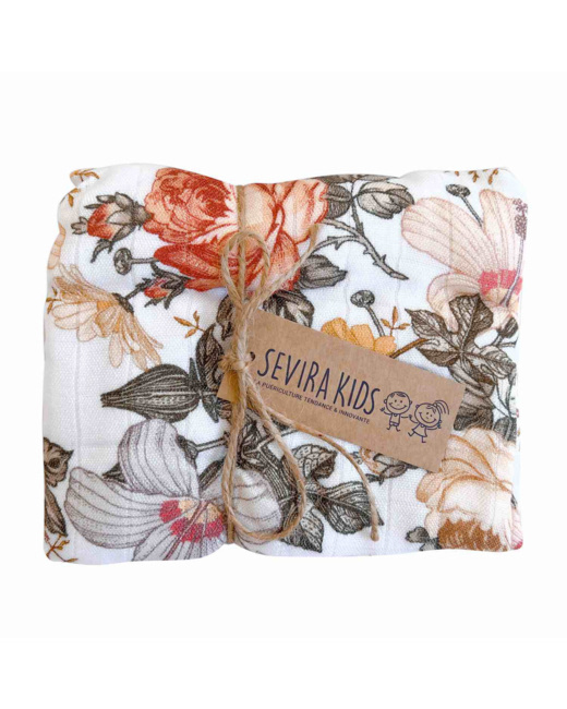 Maxi lange couverture en viscose de bambou, Neo Vintage