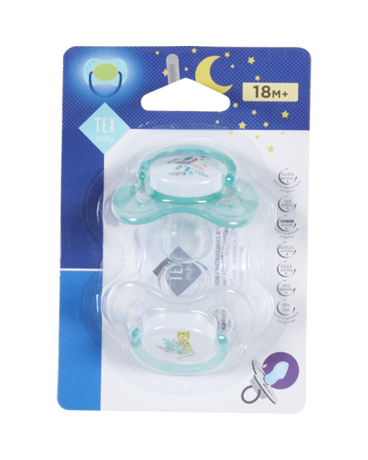 Sucette bébé - lot de 2 sucettes