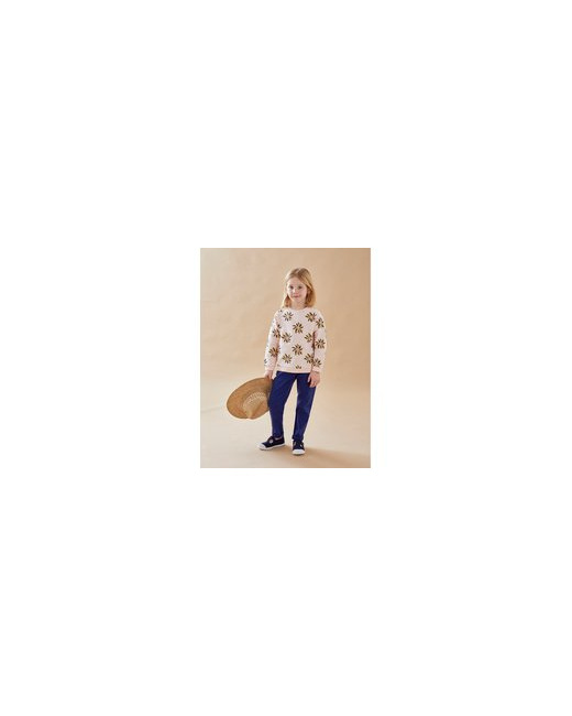 Sweat fleuri en molleton