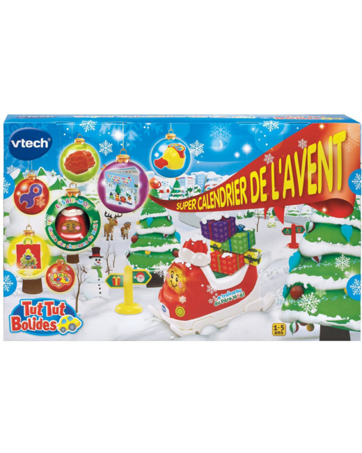 Super calendrier de l'Avent Tut Tut Bolides