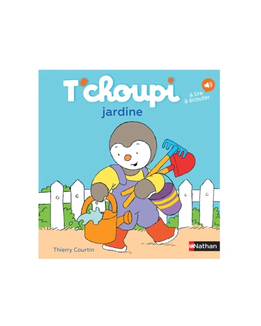 Livre T'choupi jardine