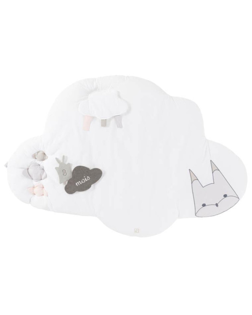 Tapis d'éveil percale de coton biologique Imagine