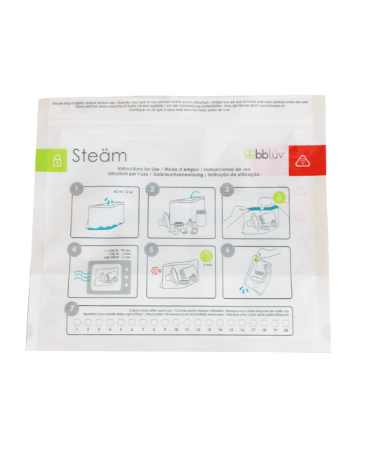 Sachets de stérilisation réutilisables - Stëam