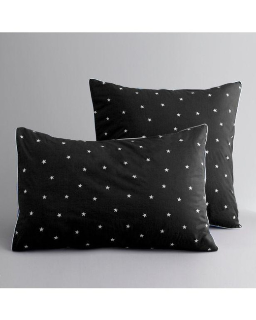 Taie d'oreiller percale coton biologique, Stella